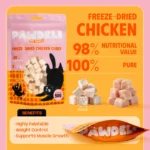 Freeze-Dried Chicken Cubes