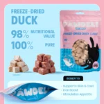 Freeze-Dried Duck Cubes