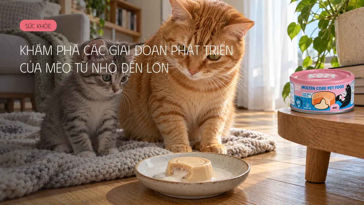Khám phá các giai đoạn phát triển của mèo từ nhỏ đến lớn