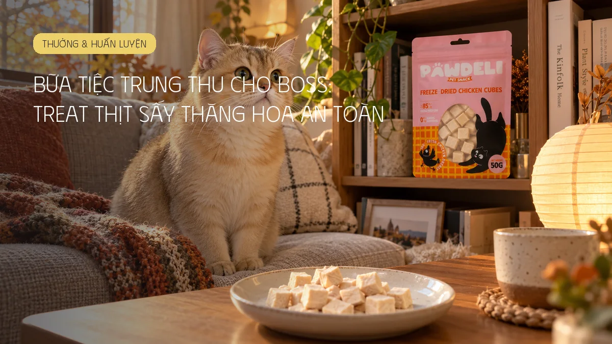 Bữa tiệc Trung Thu cho boss: treat an toàn từ thịt sấy thăng hoa