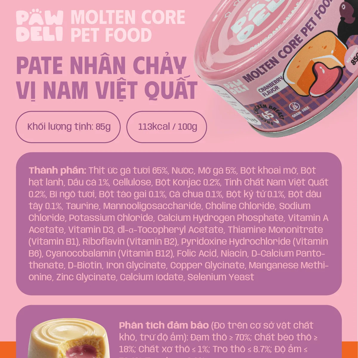 Pate Nhân Chảy Pawdeli Chi Tiết 13