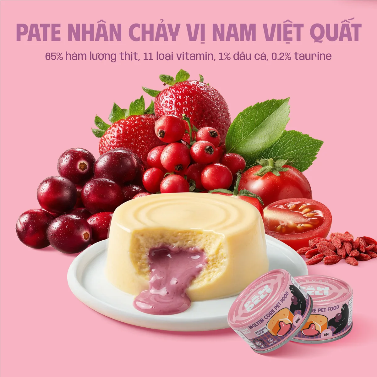 Pate Nhân Chảy Vị Nam Việt Quất - ảnh 2
