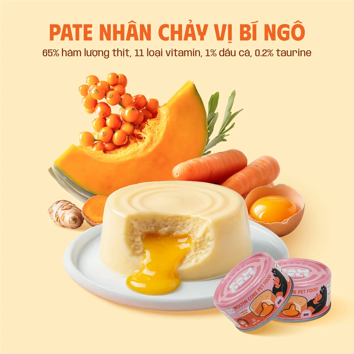 Pate Nhân Chảy Vị Bí Ngô - ảnh 2