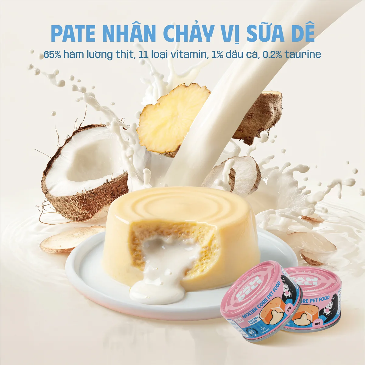 Pate Nhân Chảy Vị Sữa Dê - ảnh 2