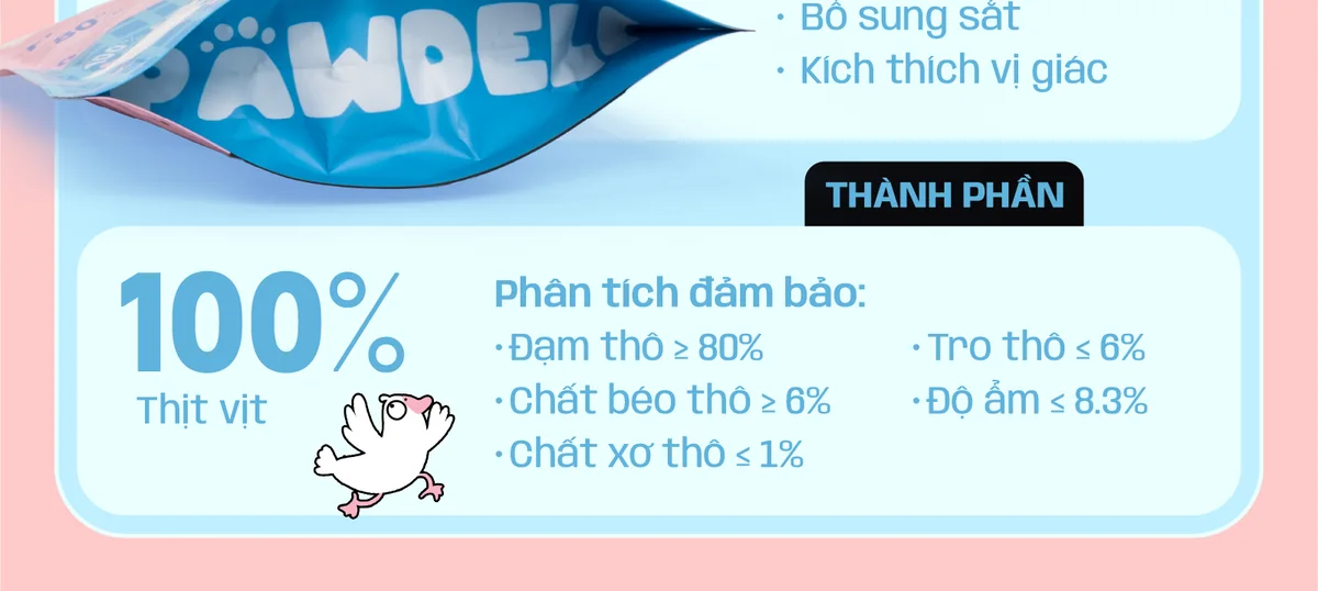 Thịt Sấy Thăng Hoa Pawdeli Chi Tiết 10