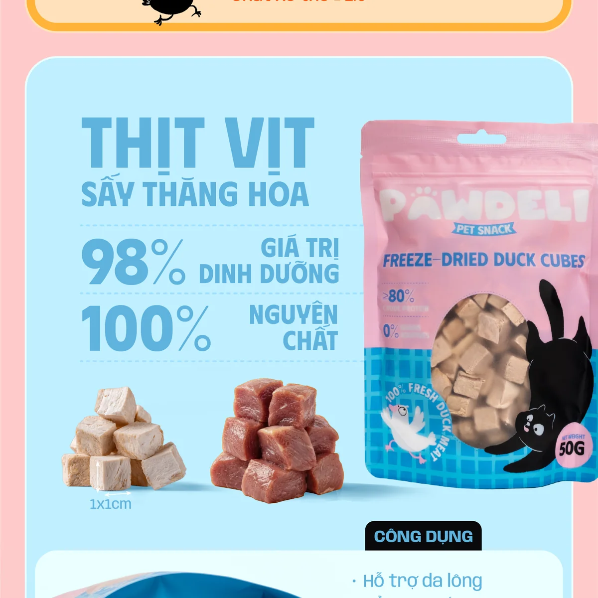 Thịt Sấy Thăng Hoa Pawdeli Chi Tiết 9