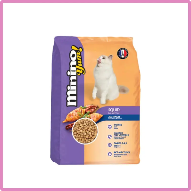 hãng thức ăn cho mèo Minino Yum